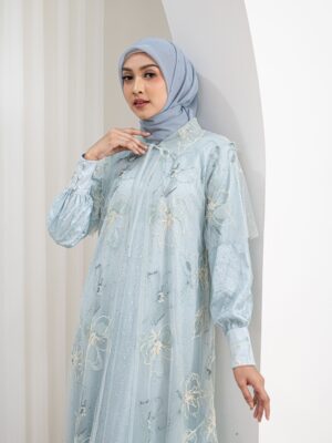 Adelia Dress Ice Blue