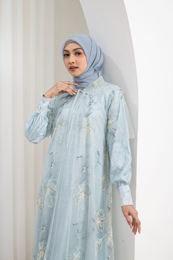 Adelia Dress Ice Blue