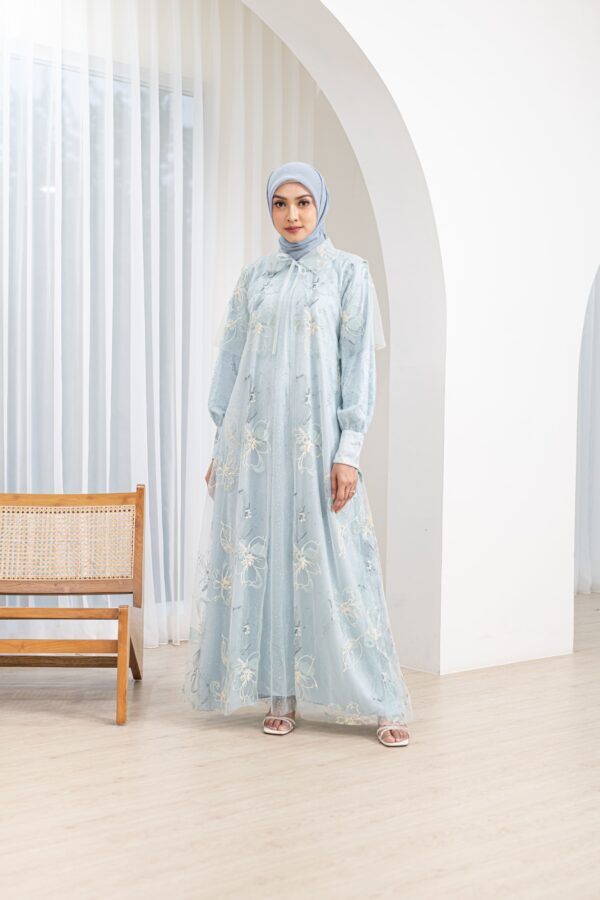 Adelia Dress Ice Blue