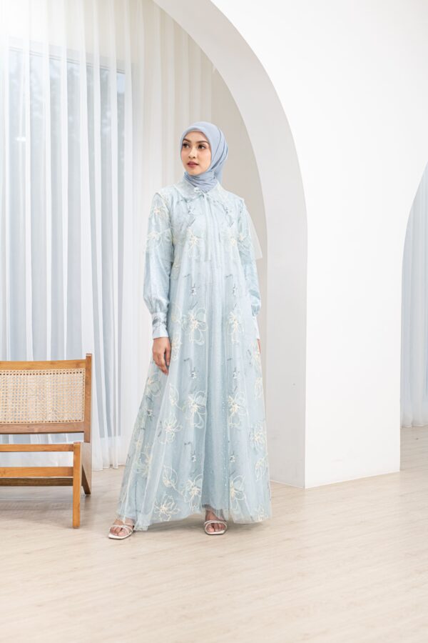Adelia Dress Ice Blue