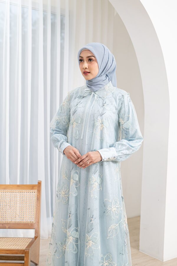 Adelia Dress Ice Blue
