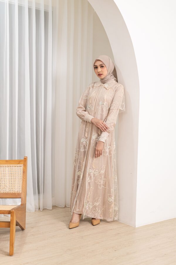 Adelia Dress Nude