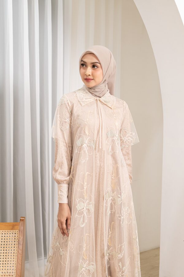 Adelia Dress Nude