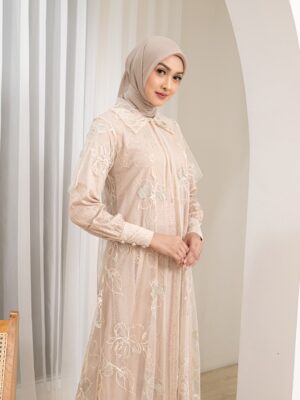 Adelia Dress Nude