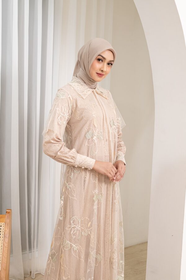 Adelia Dress Nude