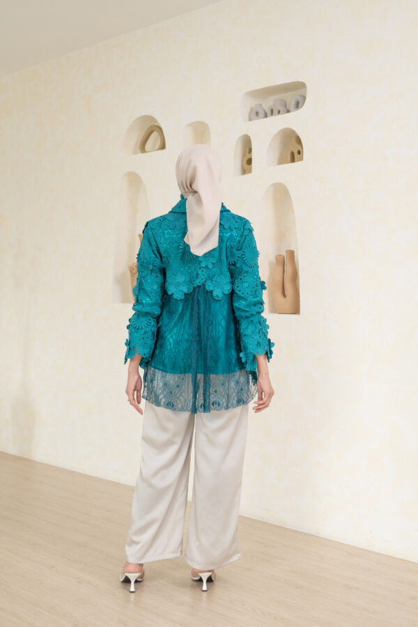 Tamara Emerald (3) Tamara Blouse Emerald Green